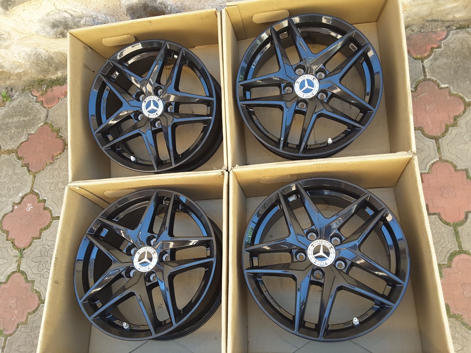 jante aliaj 16; 5x112; Mercedes C, V class w204, w205, Vito w447