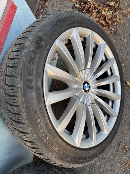 OEM BMW 7 series G 11 Джанти със зимни гуми БМВ 19 5x112 спорт пакет