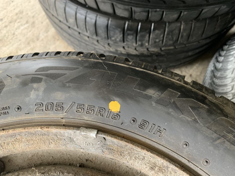 Зимни гуми с джанти 205 55 16 falken