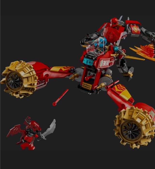 Lego Ninjago Vehiculul-robot zburător al lui Kai