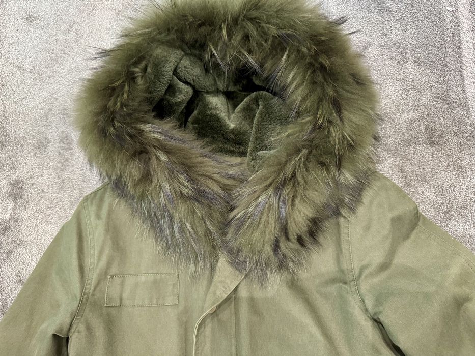 Дамска парка с ествен косъм от лисица