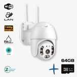 IP въртяща безжична камера Privine 5MPX- 4+4LED + SD карта 64gb iCsee