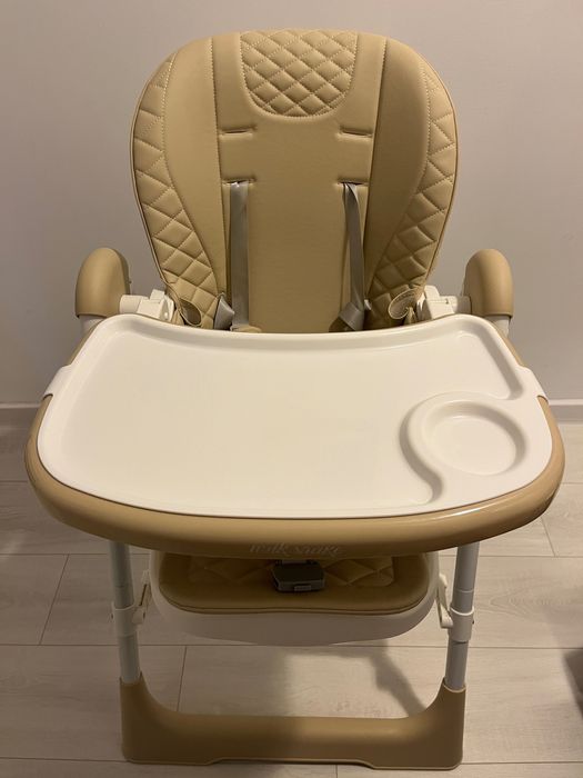Столче за хранене/люлка Chipolino - Milk Shake, бежово