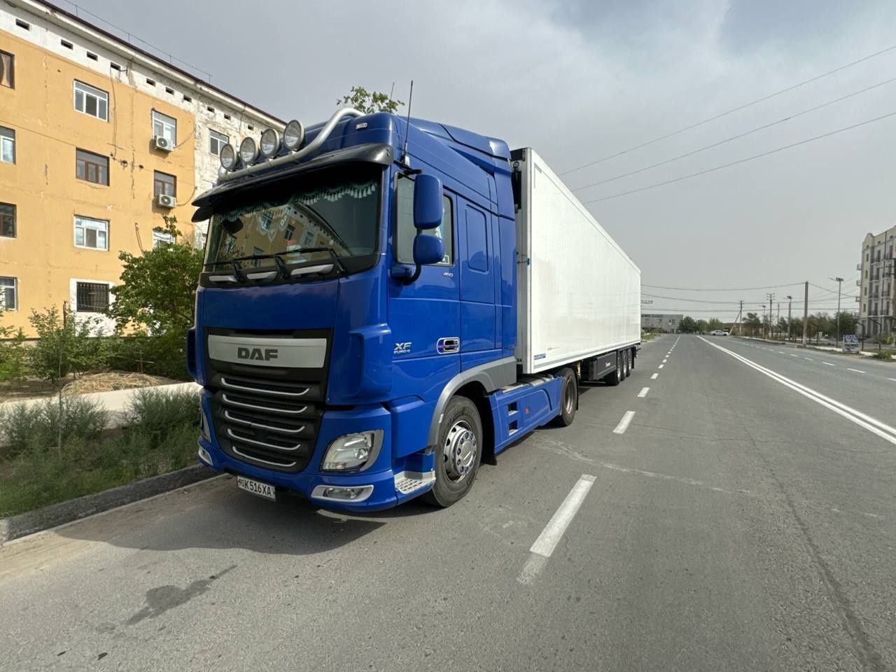 DAF XF EURO 6 + KRONE Реф cотилади