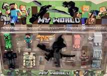 Голям комплект фигурки Майнкрафт Minecraft фигурки за игра