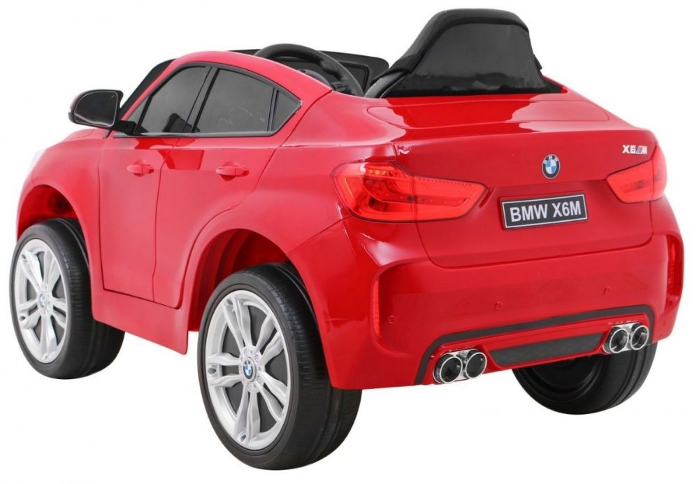 Masinuta electrica pentru copii BMW X6M (2199) Visiniu metalizat