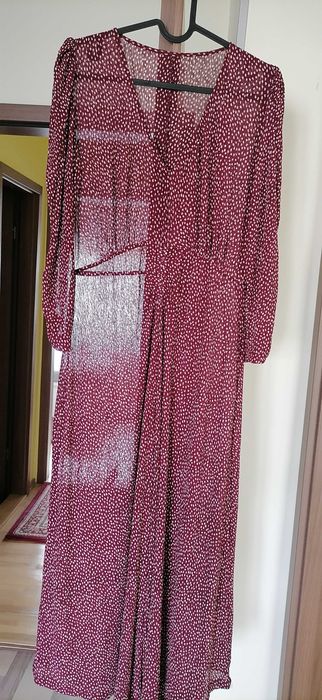 Rochie mătase Mango