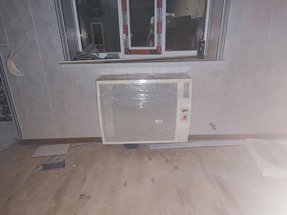 Украинский печка установка