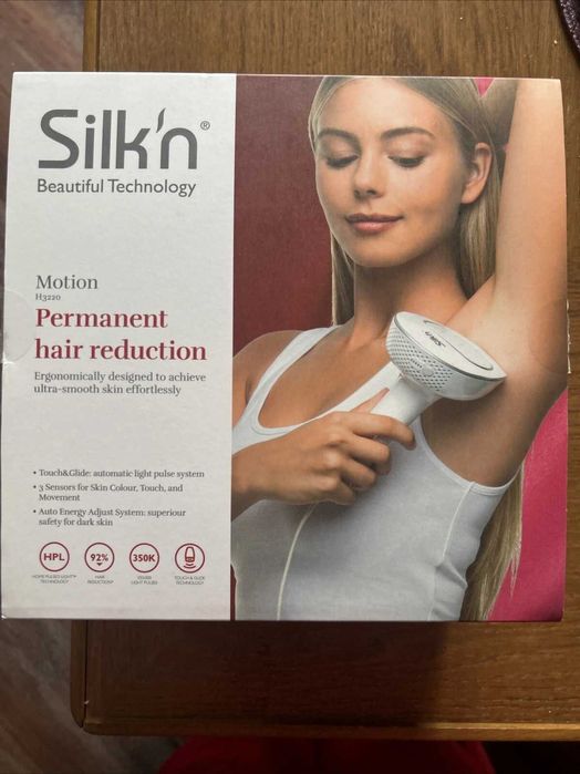 Фотоепилатор IPL Silk’n Motion H3220 ,  нов с 1 г. гаранция.