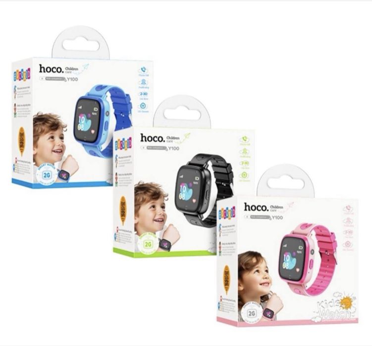 Детские часы Hoko Y100 Bolalar Smart Soat Hoco Y100 Доставка есть!