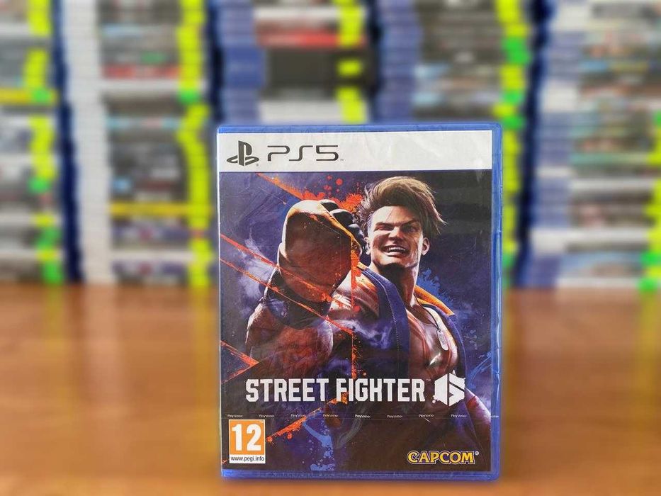 Новый PS5 Street Fighter 6 Большой Выбор Дисков
