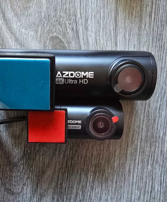 Предна и задна камера Azdome M300S, 4K предна камера, задна 1080p