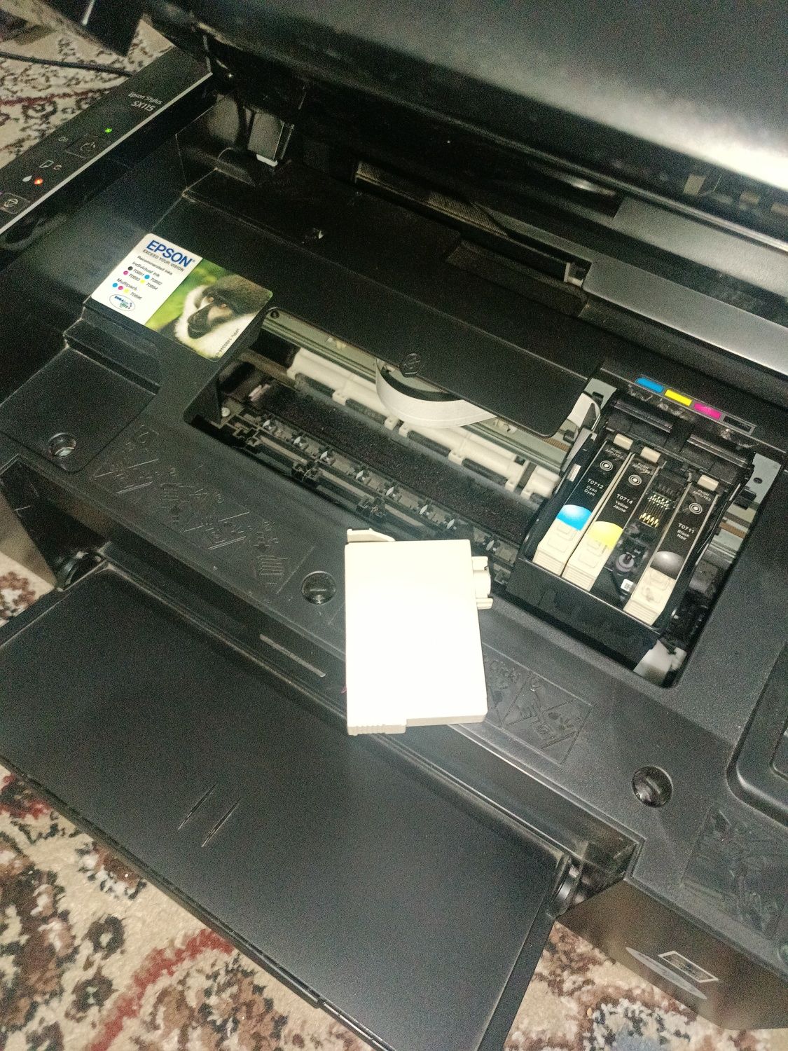 Printer :   Epson Stylus SX115