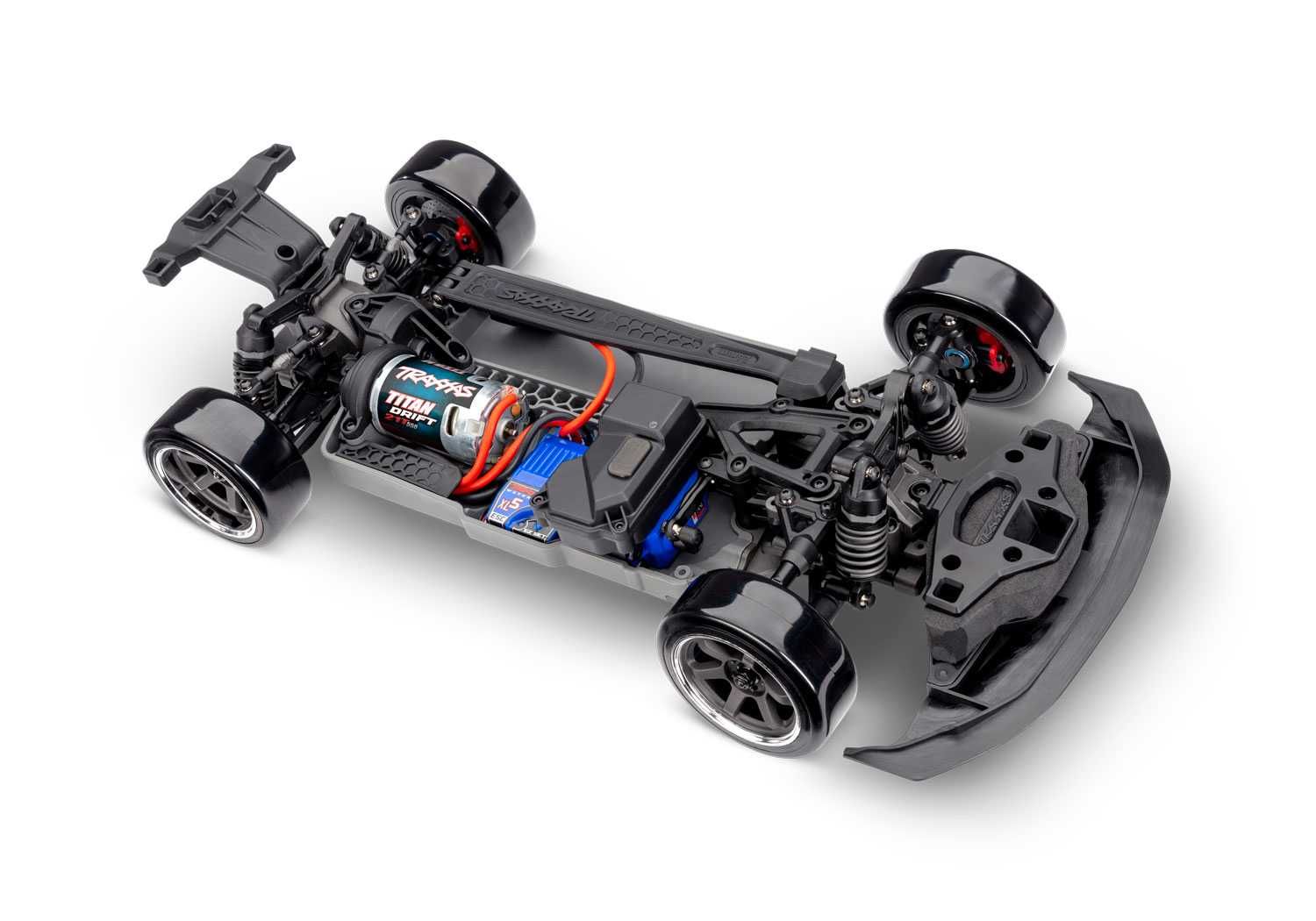 Дрифт количка с дистанционно Форд Мустанг Traxxas 4-TEC 2024 Drift Car
