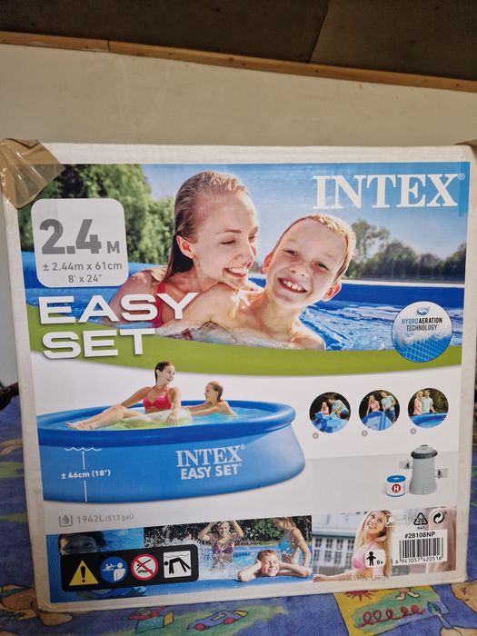 Piscina gonflabila 244x61x46 cm - NOUA