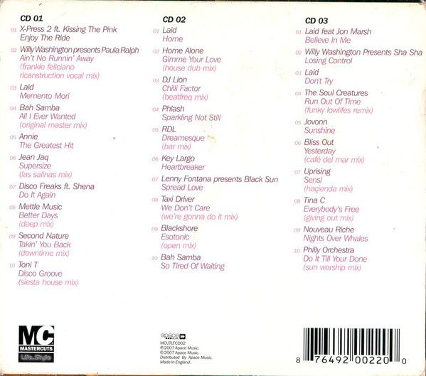 Set 3 CD originale sigilate Various ‎– Mastercuts Life..Style: Beach