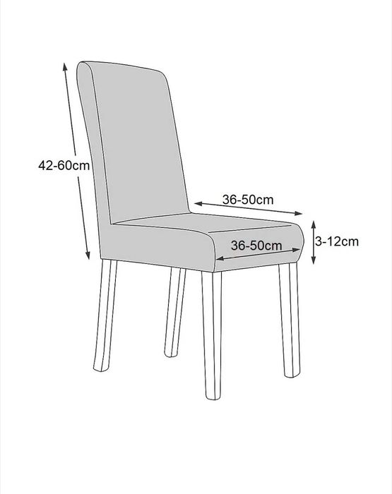 калъфи за столове  6 бр.
