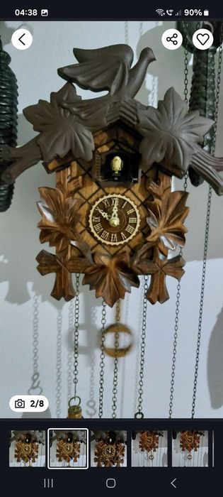 ceas cu cuc Adler quartz