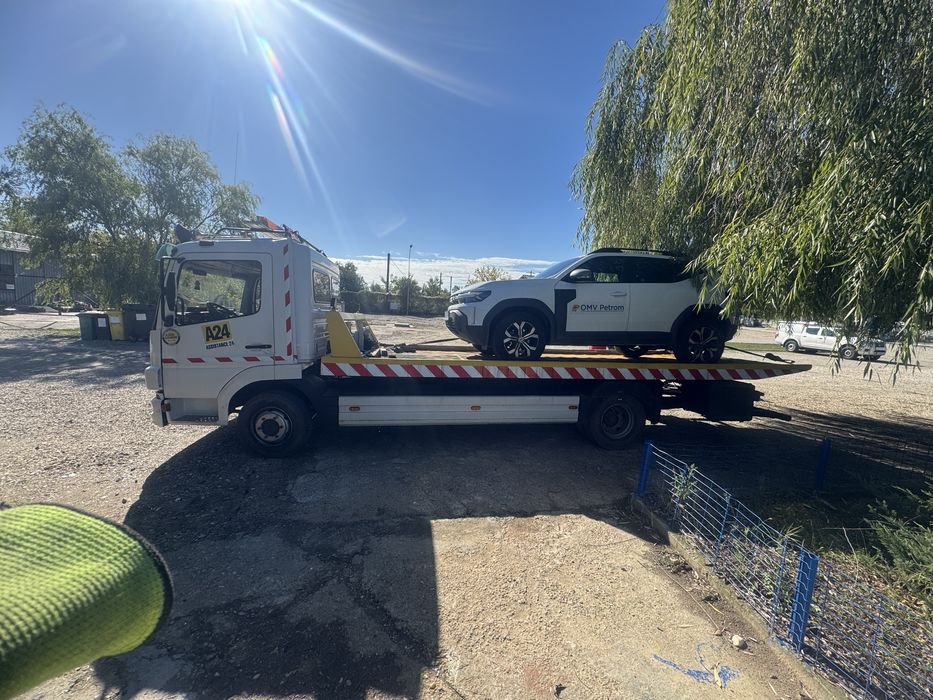 Autoplatforma Mercedes Atego Hidraulica+Furculita