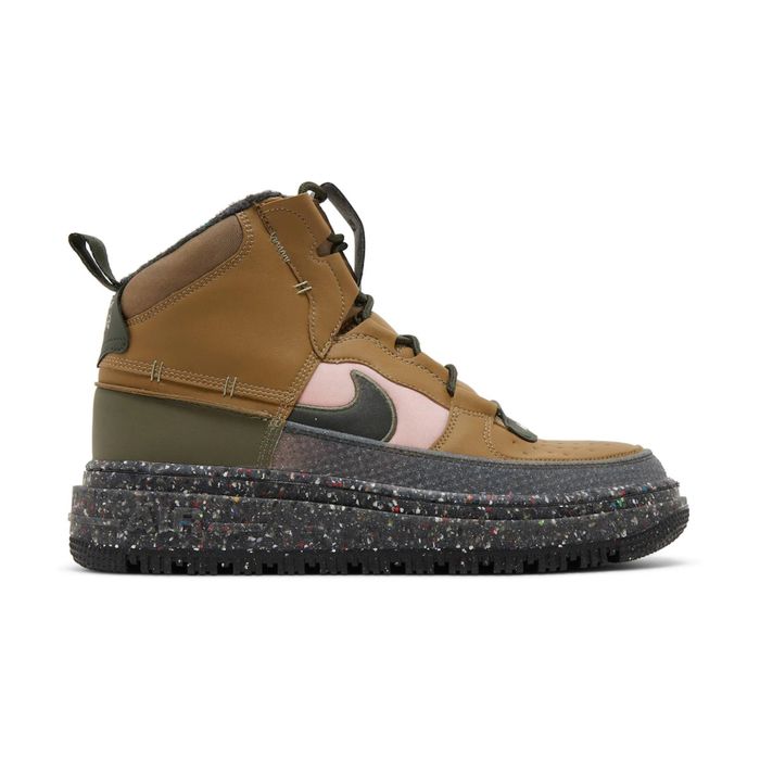 Nike air force 1 boot crater olive tan pink 45