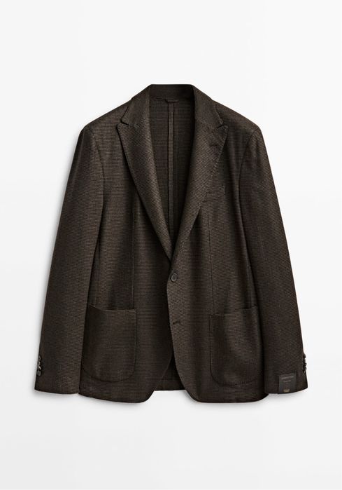 Sacou pepit Massimo Dutti