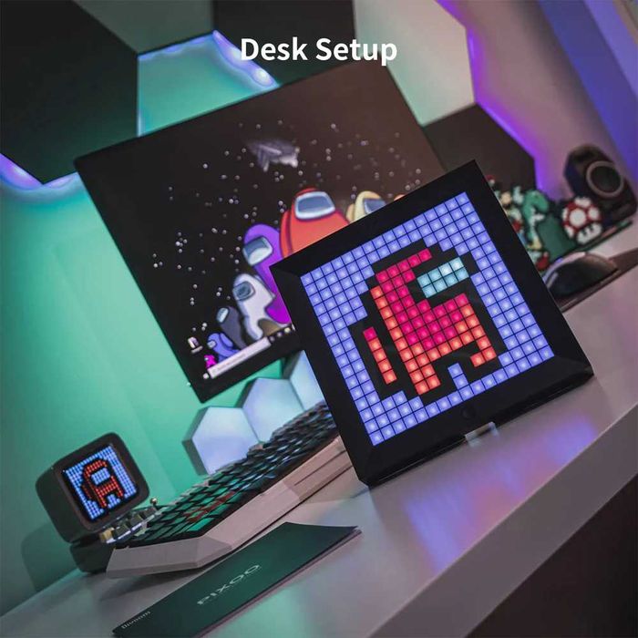 Фоторамка цифрова с пиксели 16 х 16 RGB LED програмируема Divoom Pixoo