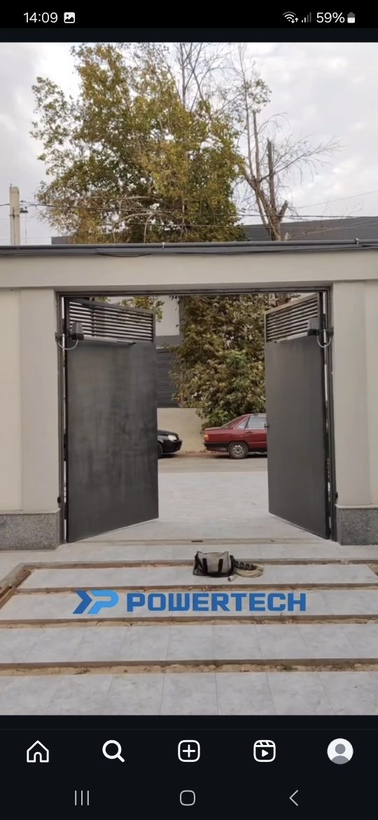 автоматика для распашных ворот