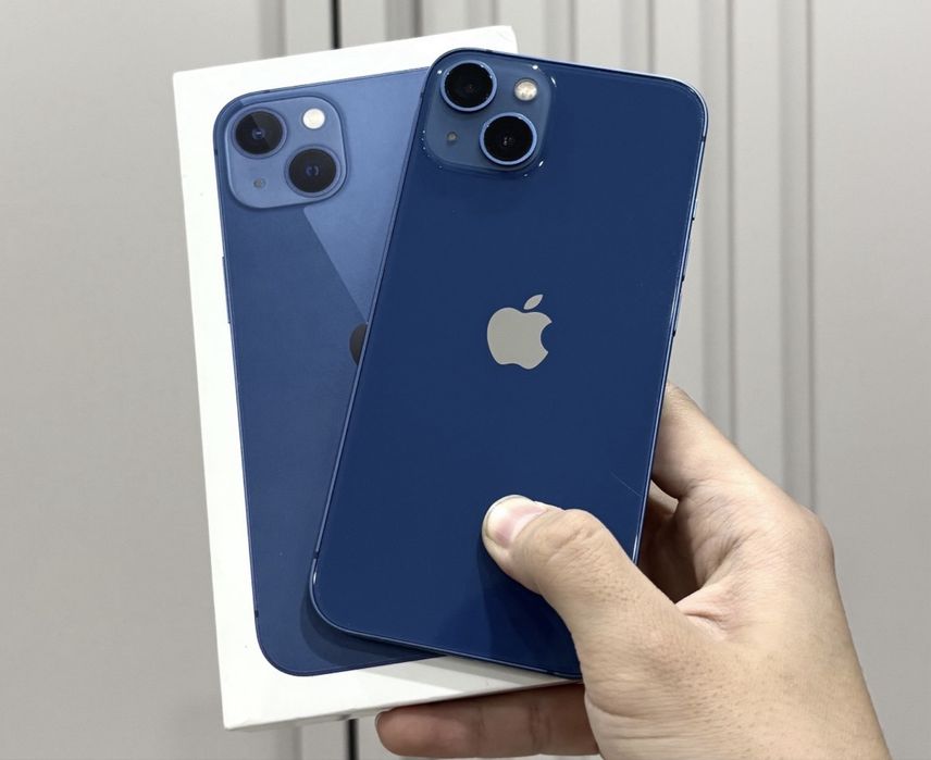 iPhone 13 Blue  128GB AKB 87% (родная) IOS 18.4.1