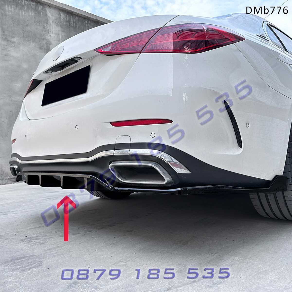 Дифузьор задна броня Mercedes C W206 AMG 20 мерцедес тунинг амг ц клас