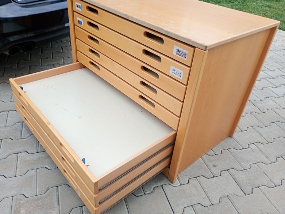 Dulap lemn cu multe sertare