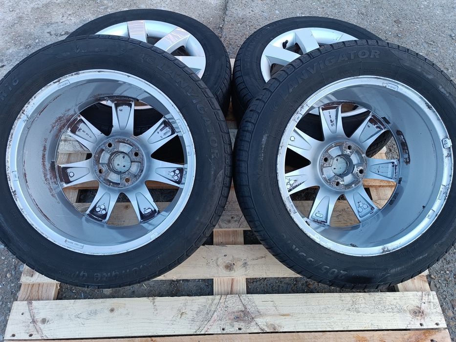 Лети джанти 16ки 4х108 Peugeot + летни гуми 205/55/16