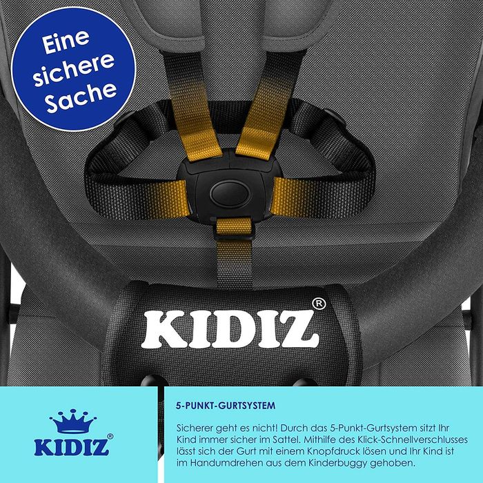 Сгъваема детска количка City-Pro бъги - НОВА