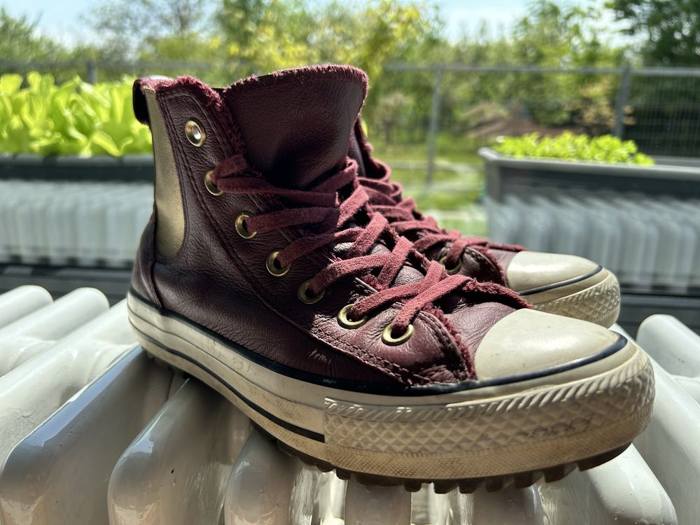 Converse original piele naturala marime 37 waterproof