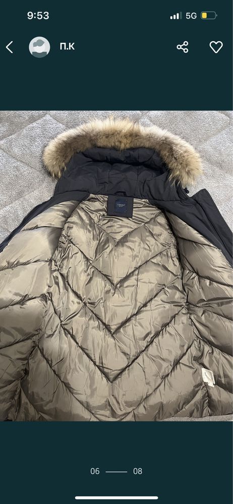 puffer jacket кожено и яке естествен косъм