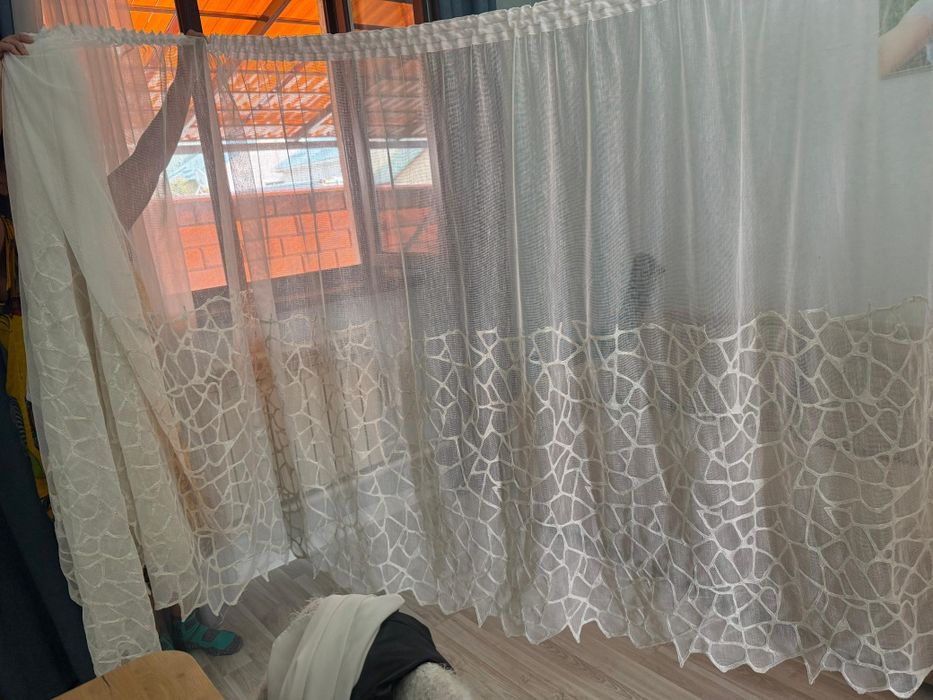 Тюль красивая в хорошем состоянии