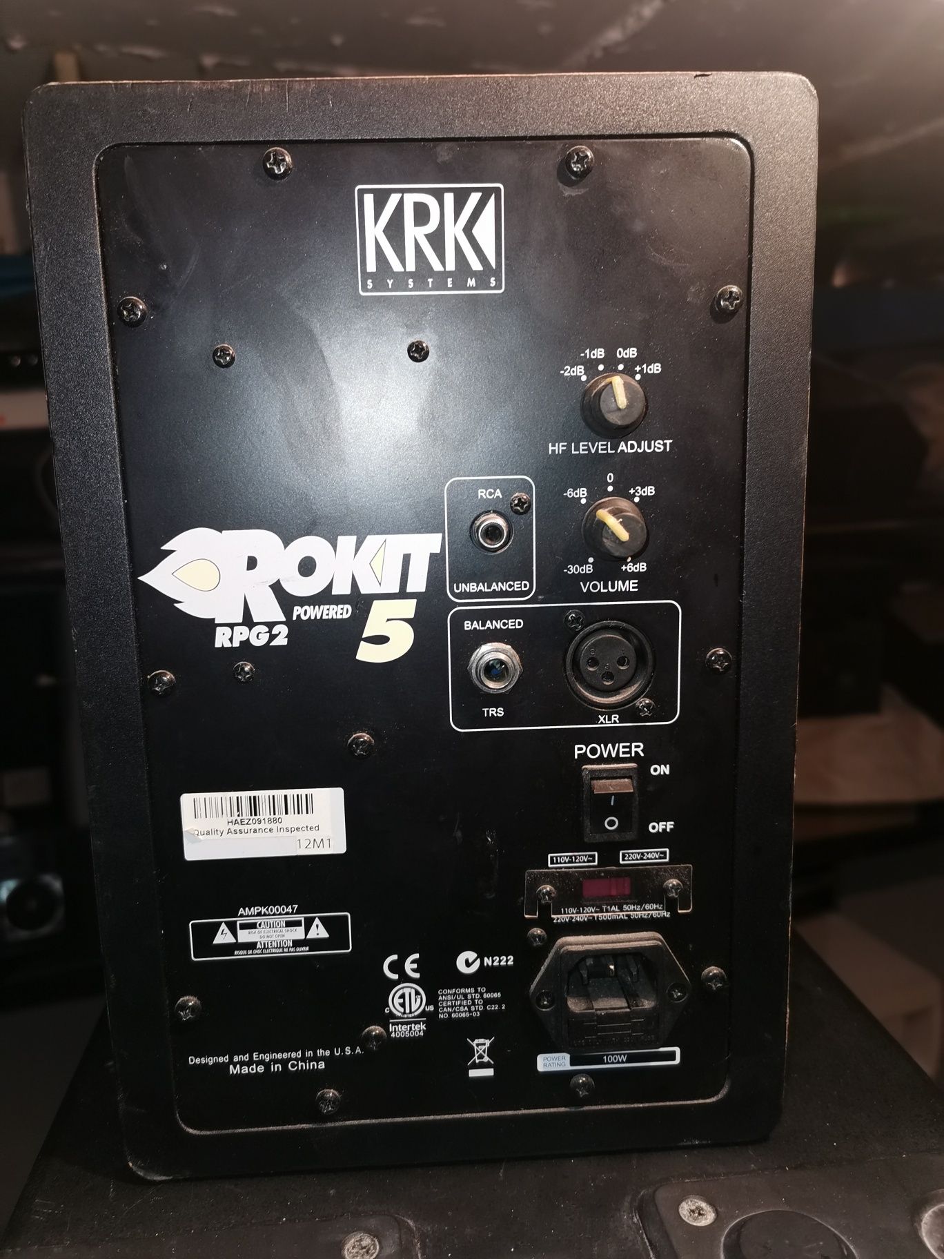 KRK Rokit 5.Cerwin Vega DC 12 USA. Cerwin Vega VC 5-C