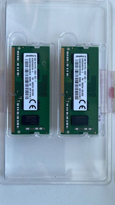 Оперативна память для ноутбука - Kingston 8Gb (2х4Gb), DDR4, 2666MHz