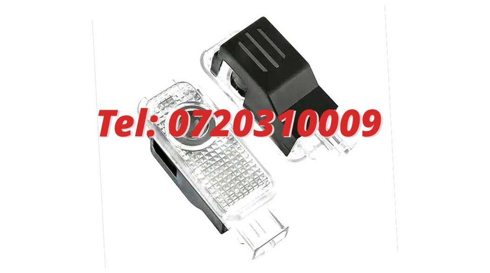 Set Logo Proiectoare Lampi 3d Led Lumini Usi Portiere Audi A  Q