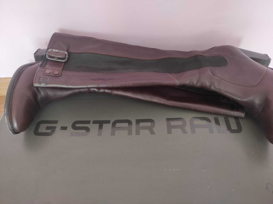 Оригинални ботуши, естествена кожа G-STAR