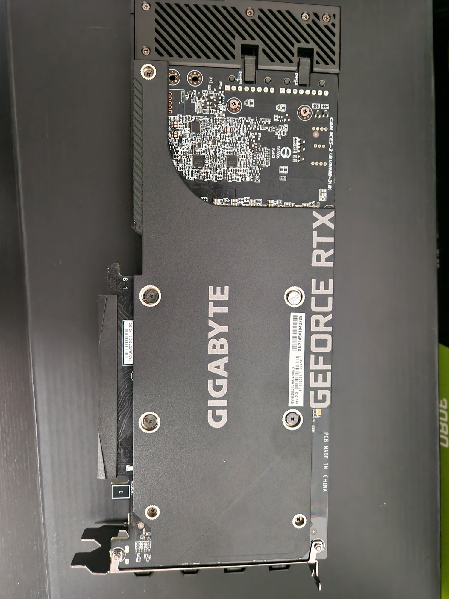 Видеокарта GeForce RTX™ 3080 TURBO 10G
