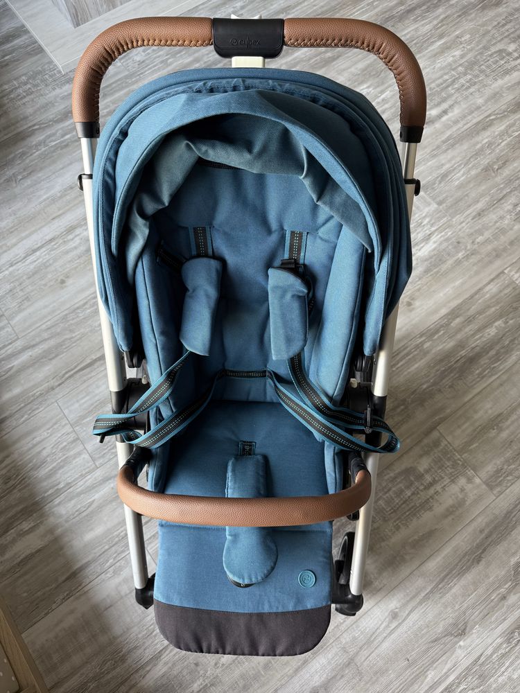 Cybex Balios S Lux Navy blue silver