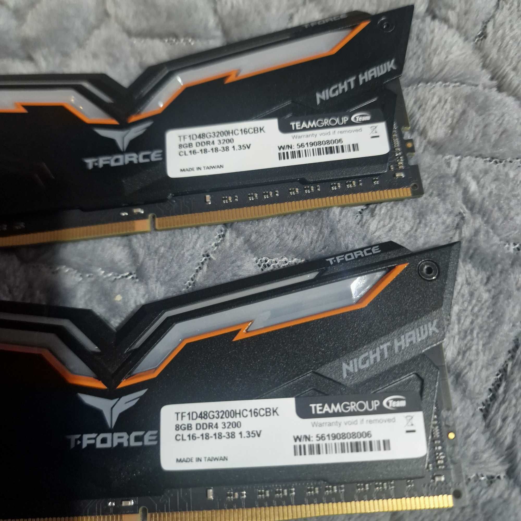 RAM Памет Team Group Nighthawk 16GB 3200Mhz