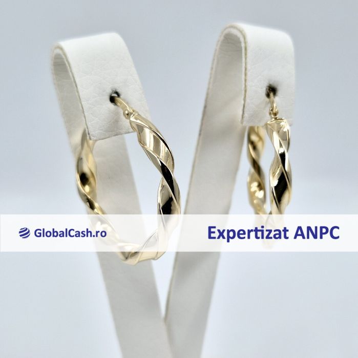 Cercei din aur de 14k, 2.64g | GlobalCash.ro #GR113331