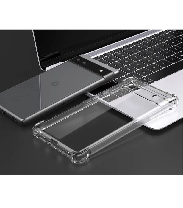 Google Pixel 8 Pro 9 9 10 PRO XL Husa Ramforsata Silicon Transaprenta