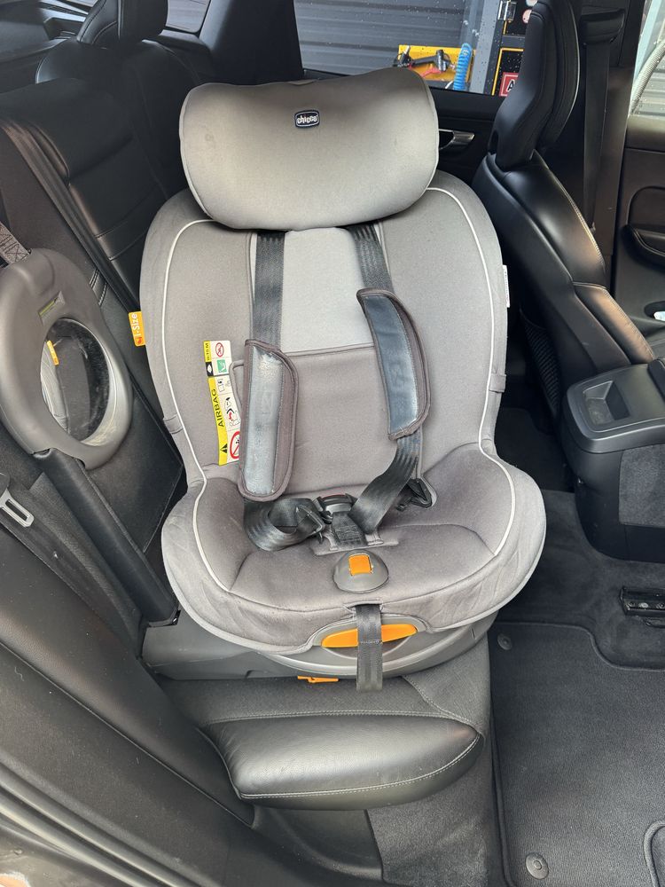Scaun auto rotativ 360 Chicco AroundU iSize, Isofix, Pearl, 0-18kg