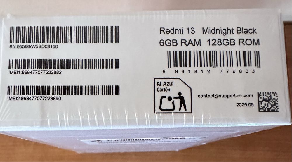 Нов! Xiaomi Redmi 13 Black