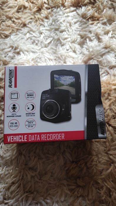 Видеорегистратор RawLink 1080P резолюция, нощно виждане, G-сензор!