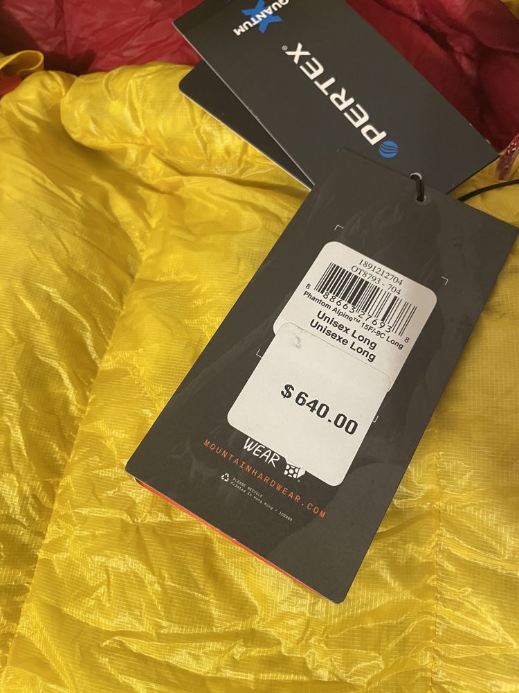 Sac dormit puf Mountain Hardwear Phantom 15/-9*C marmot mammut