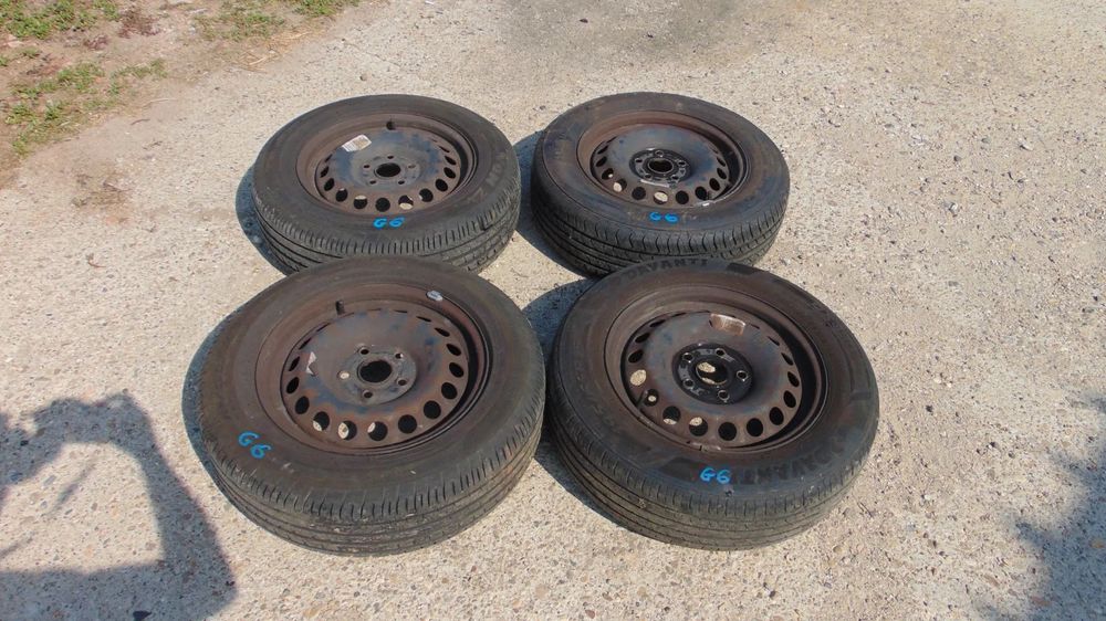 Jante R15 VW Golf 6 Seat Leon Toledo Skoda Octavia Audi A3 Touran Passat b7 jante cu anvelope vara