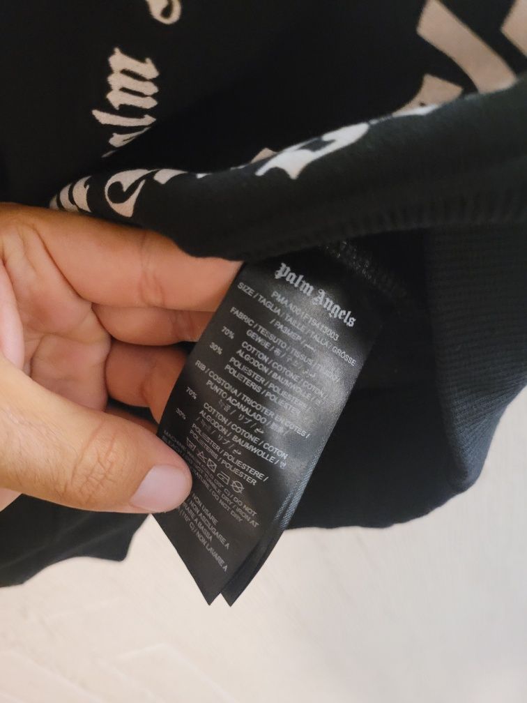 Palm Angels hoodie размер Л